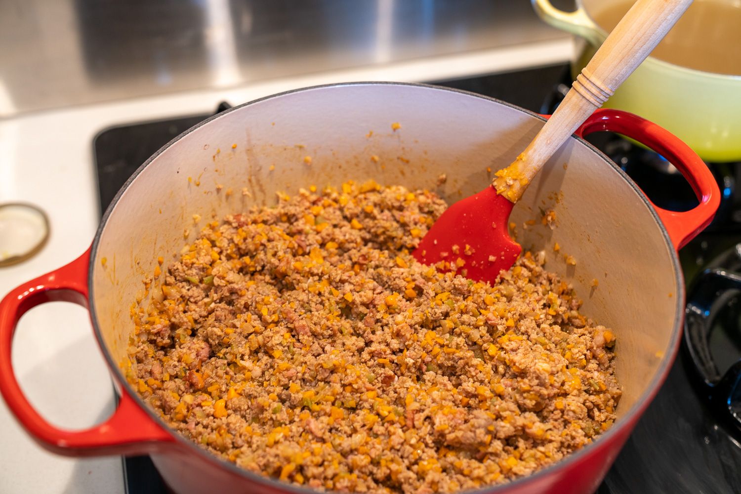 meat and vegetables cooked